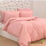  posteljina za bračni krevet roza mesec Cene