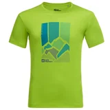 Jack Wolfskin Peak Graphic T M Fresh Green S