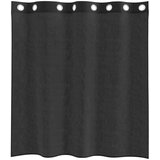 Voile zavjese s ušicama 2 kom crne 140x140 cm | shoptok.hr