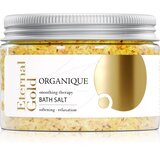 Organique Eternal Gold Smoothing Therapy relaksacijska sol za kopel 600 g Cene