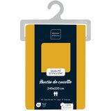 Douceur d intérieur Rumena bombažna prevleka za odejo za zakonsko posteljo/podaljšana 240x220 cm Lina – | Shoptok.si