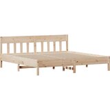 vidaXL Okvir kreveta bez madraca 180 x 200 cm od masivne borovine | shoptok.hr