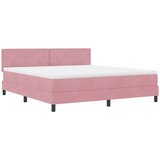  Krevet s opruga kutije Ružičasta 180 x 200 cm Baršun | shoptok.hr