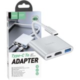 Hoco . konverter USB type C to USB3.0/HDMI/PD, HB14 Easy use Cijene
