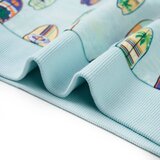  Dječja topla majica nježnoplava prošarana 140 | shoptok.hr