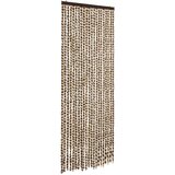  Zastor protiv muha bež i smeđa 90 x 200 cm od šenila | shoptok.hr