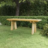 vidaXL Vrtna klop 110 cm impregnirana trdna borovina Cene
