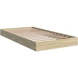  Okvir za krevet boja hrasta 90 x 190 cm od konstruiranog drva | shoptok.hr