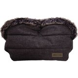 Kikka Boo Zimska navlaka za rukohvat kolica Fur Melange Black | ePonuda.com