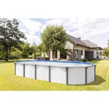 Mömax Bazen Steely De Luxe Supreme, Peščeni Filter, 610x360cm | Shoptok.si
