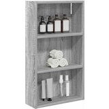  Kupaonski zidni ormarić s policom Sivi Sonoma 40 x 14 x 70 cm | Eponuda.com