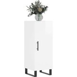 vidaXL Komoda sjajna bijela 34 5 x 34 x 90 cm od konstruiranog drva | shoptok.hr