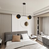  Visilica na sajli MOTIF 2xE27/15W/230V crna | Eponuda.com