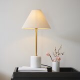  Endon 114211 - Stona lampa 1xE14/7W/230V bež/mesing | Eponuda.com
