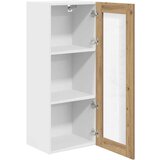 vidaXL Viseča omarica s polico Riga Umetni hrast 40 x 31 x 100 cm | Shoptok.si