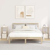  Noćni ormarić s ladicama 2 pcs Sonoma hrast 30 5 x 27 x 59 5 cm | shoptok.hr