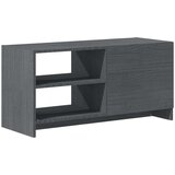 vidaXL TV omarica siva 80x31x39 cm trdna borovina | Shoptok.si