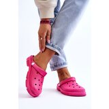 Boto Women's Rubber Crocs Fuchsia Rabios | ePonuda.com