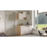 Flex-Well Majhna Kuhinja Z Aparati Nepal, Kašmir, Barva Hrasta | Shoptok.si