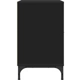 vidaXL Noćni ormarić s ladicama Crna 49 x 36 x 61 cm Konstruirano drvo | shoptok.hr
