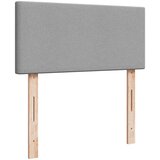  Otomanski krevet s madracem svijetlosivi 100x200 cm tkanine | shoptok.hr