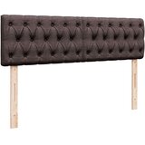  Otomanski krevet s madracem tamnosmeđi 140x190cm od tkanine | shoptok.hr