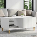  Kava Stol Bijela 90 x 50 x 40 cm Konstruirano drvo | shoptok.hr