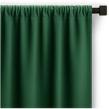 Restilo Temno zelena zavesa za delno zatemnitev 200x250 cm Carli – Cene