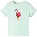  Dječja majica svijetla boja mente | shoptok.hr