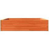  Vrtno cvetlično korito voščeno rjavo 100x100x23 cm borovina | Shoptok.si