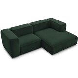 Bobochic Paris Tamno zelena kutna garnitura od bouclé tkanine (s desnim kutom) Zephyr – | shoptok.hr
