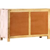  Komoda svjetloružičasta 110 x 35 x 70 cm od masivnog drva manga | shoptok.hr
