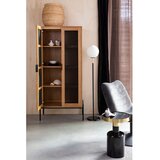 Zuiver Črno-bela stoječa svetilka s steklenim senčilom (višina 145 cm) Orion – | Shoptok.si