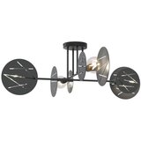  Luster na šipci FRICK 4xE27/15W/230V crni | Eponuda.com