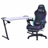 Imperial Throne Gejmerska Stolica 5400 LED RGB + Gejmerski Sto GT 22 - White | Eponuda.com