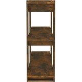  Knjižna omara/pregrada dimljeni hrast 100x30x87 cm, (20705087) | Shoptok.si