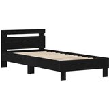  Konstrukcija postelje z vzglavjem Črna Orehovina 75 x 190 cm, (5000101946) | Shoptok.si
