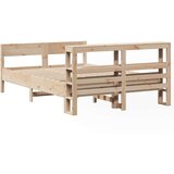  Okvir kreveta bez madraca 140 x 190 cm od masivne borovine | shoptok.hr