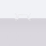 Nice Lamps Bijela stropna svjetiljka 6,5x30 cm Gleam – | shoptok.hr