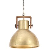  Industrijska viseća svjetiljka 25 W mjedena okrugla 40 cm E27 | shoptok.hr