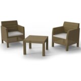 Olimp Sport Garnitura baštenska matilde cappuccino set (2 fotelje i sto) | ePonuda.com