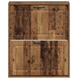  Ormar za cipele na zidu UTRECHT 71 x 17 x 86 cm Staro drvo - Staro drvo | shoptok.hr