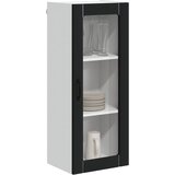  Zidni stakleni ormarić LUCCA Crna 40 x 31 x 100 cm | Eponuda.ba