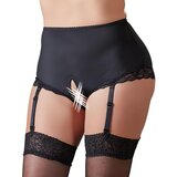 Cottelli Plus Size - otvoreni donji dio s najlonkama (crna) | shoptok.hr