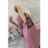 Kesi Oversize dark pink cape with hood | shoptok.hr