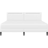  Krevetna konstrukcija Bijela 180 x 200 cm Umjetna koža | Eponuda.com