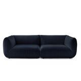 Bobochic Paris Tamno plava sofa od samta 260 cm Lecomte - | shoptok.hr