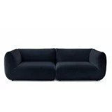 Bobochic Paris Tamno plava sofa od samta 260 cm Lecomte -