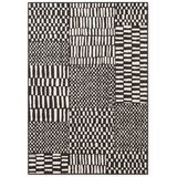 Ted Baker Črna/kremno bela notranja in zunanja preproga 120x170 cm Haringey Barkham – | Shoptok.si