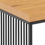 Actona Stranska mizica z mizno ploščo v hrastovem dekorju 40x40 cm Strington – | Shoptok.si